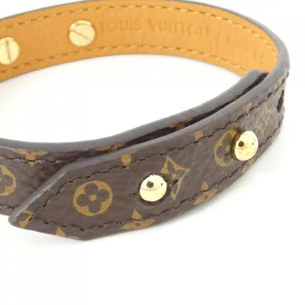 LOUIS VUITTON Brown Monogram Charm Bracelet - Picture 4 of 4